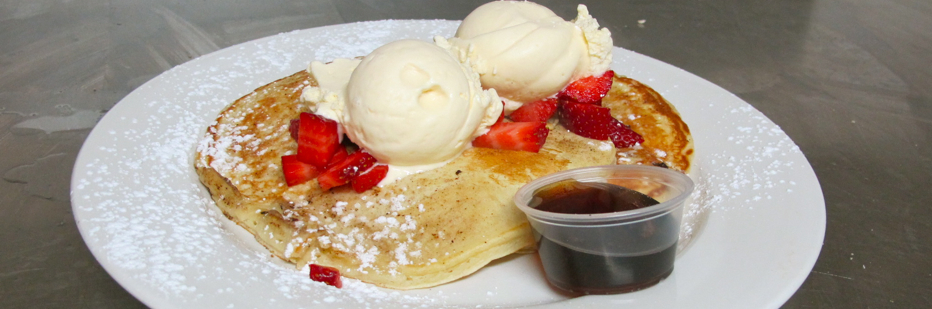 Pancakes And Maple Syrup For Breakfast Anyone